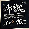 Chalkboard (Wandtafel) Beschriftung in einer Bar. Tafelbeschriftung