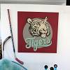 SCL Tigers Retro Leinwandbild