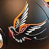 Vespa Helm bemalung