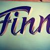 Lettering Schriftzug Finn